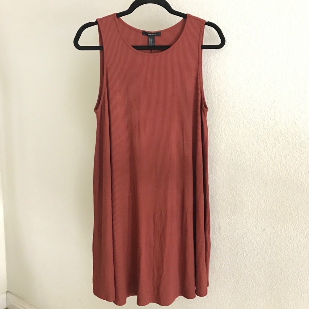 Ribbed Swing Dress. NWT.